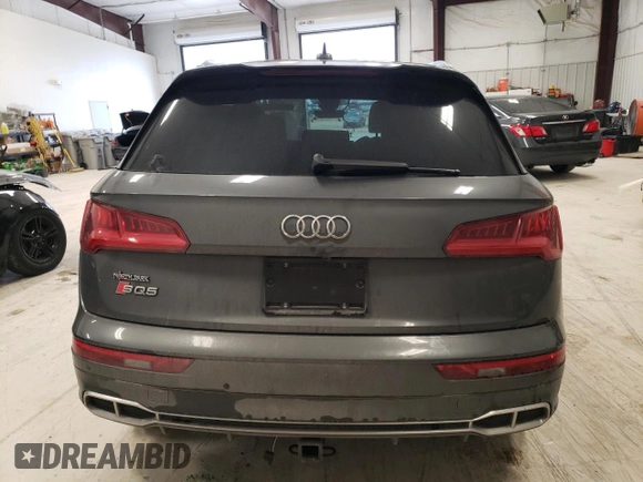 2020 Audi SQ5 Premium Plus with VIN WA1B4AFY4L2124453, listed as a Copart auction lot 38367533 with 0 mi miles. Bid and sale history available at carsss.com. Image 6.