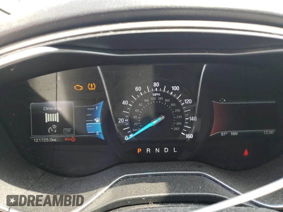 2017 Ford Fusion SE with VIN 3FA6P0H73HR375115, listed as a Copart auction lot 56625285 with 121,725 mi miles and Salvage title. Bid and sale history available at DreamBid. Image 9.
