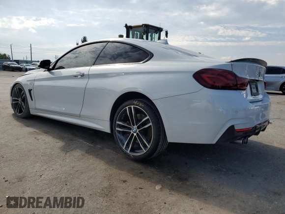 2020 BMW 4 Series 430i with VIN WBA4W3C03LFH55934, listed as a Copart auction lot 67247393 with 68,424 mi miles and Non repairable. Bid and sale history available at DreamBid. Image 2.