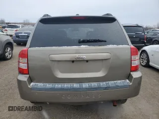 2008 Jeep Compass Sport with VIN 1J8FT47WX8D566487, listed as a Copart auction lot 87428694 with 377,985 mi miles and Salvage Title. Bid and sale history available at carsss.com. Image 6.
