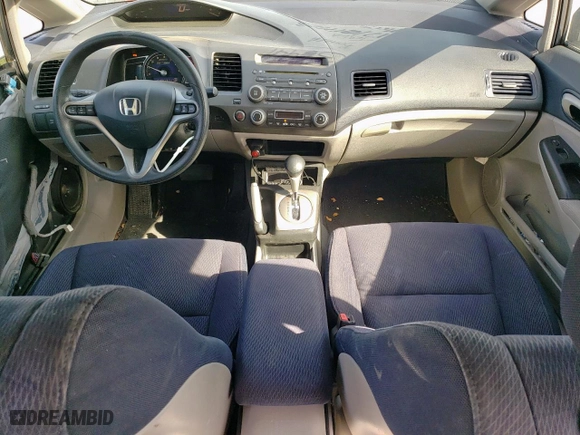 2010 Honda Civic Hybrid with VIN JHMFA3F29AS005672, listed as a Copart auction lot 49057405 with 154,987 mi miles and Salvage Title. Bid and sale history available at carsss.com. Image 8.