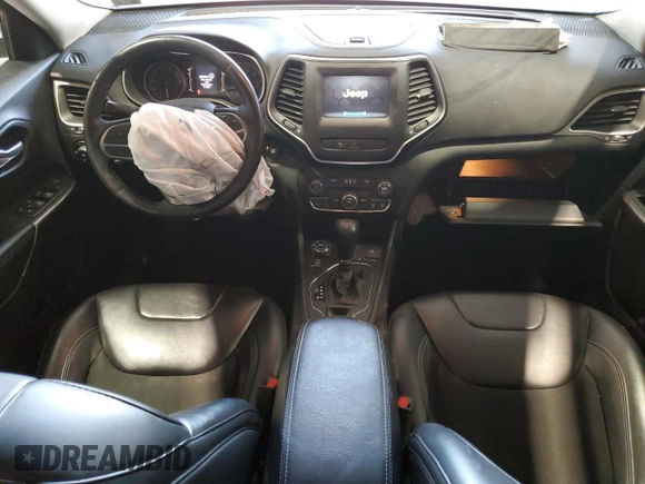 2019 Jeep Cherokee Latitude Plus with VIN 1C4PJMLX3KD343747, listed as a Copart auction lot 48354495 with 93,859 mi miles and Salvage Title. Bid and sale history available at DreamBid. Image 8.