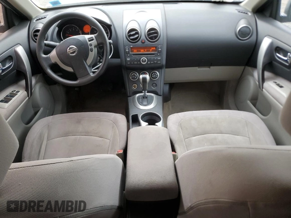 2008 Nissan Rogue S with VIN JN8AS58V58W101205, listed as a Copart auction lot 54523115 with 129,497 mi miles and Salvage Title. Bid and sale history available at DreamBid. Image 8.
