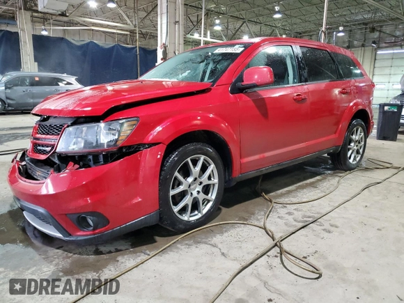 2017 Dodge Journey GT with VIN 3C4PDDEG3HT549450, listed as a Copart auction lot 41747155 with 57,941 mi miles and Clean Title. Bid and sale history available at DreamBid. Image 1.