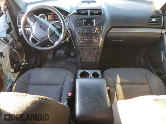 2016 Ford Utility Police Interceptor with VIN 1FM5K8AR4GGC94883, listed as a Copart auction lot 83834224 with 117,539 mi miles and Salvage Title. Bid and sale history available at carsss.com. Image 8.