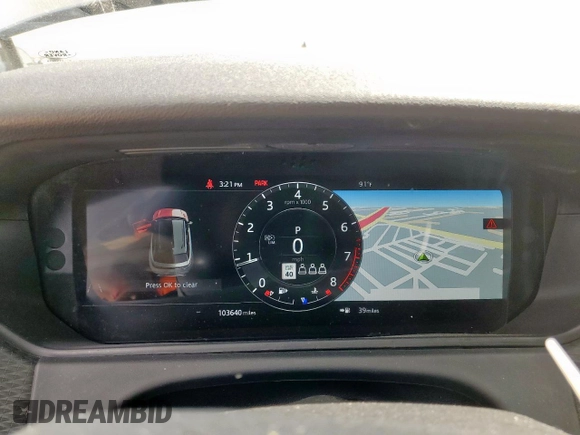 2018 Land Rover Range Rover Velar S with VIN SALYB2RV3JA753114, listed as a Copart auction lot 56500365 with 103,640 mi miles and Salvage title. Bid and sale history available at DreamBid. Image 9.
