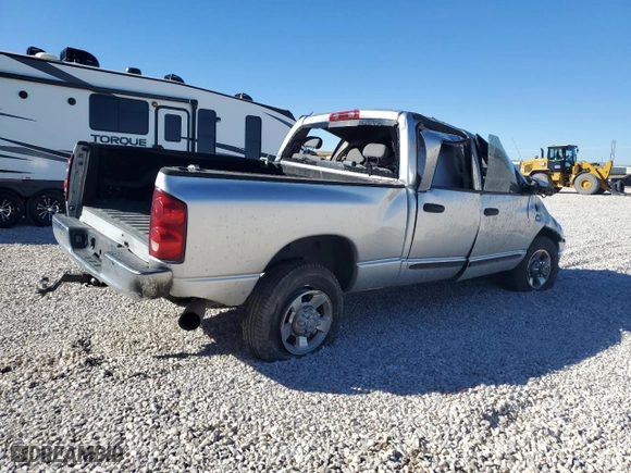 2007 Dodge Ram 2500 SLT with VIN 1D7KS28C37J528820, listed as a Copart auction lot 70748474 with 0 mi miles and Clean Title. Bid and sale history available at carsss.com. Image 3.