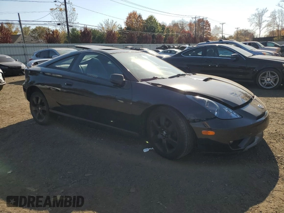 2003 Toyota Celica GTS with VIN JTDDY32T330069160, listed as a Copart auction lot 76756534 with 0 mi miles and Salvage Title. Bid and sale history available at carsss.com. Image 4.
