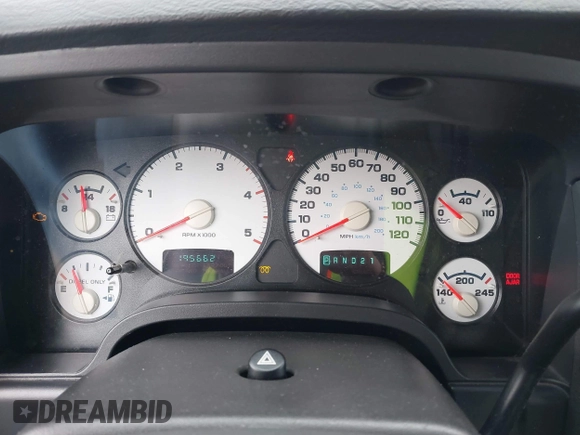 2005 Dodge 3500 SLT z VIN 3D7LS38C25G773780, wystawiony jako IAAI lot #41580108 z przebiegiem 195 662 mil mil oraz . Historia ofert i sprzedaży dostępna na DreamBid. Obrazek 7.