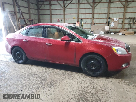 2014 Buick Verano Leather Group with VIN 1G4PS5SK1E4130417, listed as a Copart auction lot 51506125 with 112,374 mi miles and Clean Title. Bid and sale history available at carsss.com. Image 4.
