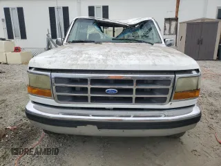 1993 Ford F-150 with VIN 1FTEX15N8PKA10656, listed as a Copart auction lot 75012724 with 287,628 mi miles and Salvage Title. Bid and sale history available at carsss.com. Image 5.