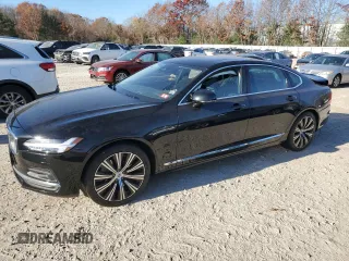 2023 Volvo S90 Plus with VIN LVY062MN5PP325494, listed as a Copart auction lot 79389304 with 96,600 mi miles and Salvage Title. Bid and sale history available at carsss.com. Image 1.