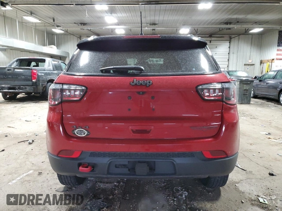 2023 Jeep Compass Trailhawk с VIN 3C4NJDDN5PT513984, выставлен на аукционе Copart как лот 54375065 с пробегом 24 482 миль миль и На запчасти • Non repairable. История ставок и продаж доступна на DreamBid. Изображение 6.