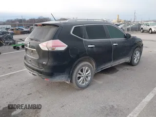 2015 Nissan Rogue SL with VIN 5N1AT2MT3FC808454, listed as a IAAI auction lot 41212587 with 102,563 mi miles. Bid and sale history available at carsss.com. Image 4.
