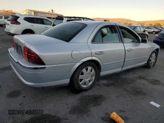 2002 Lincoln LS w/Base Pkg with VIN 1LNHM87A92Y620057, listed as a Copart auction lot 41881075 with 179,859 mi miles and Salvage Title. Bid and sale history available at carsss.com. Image 3.