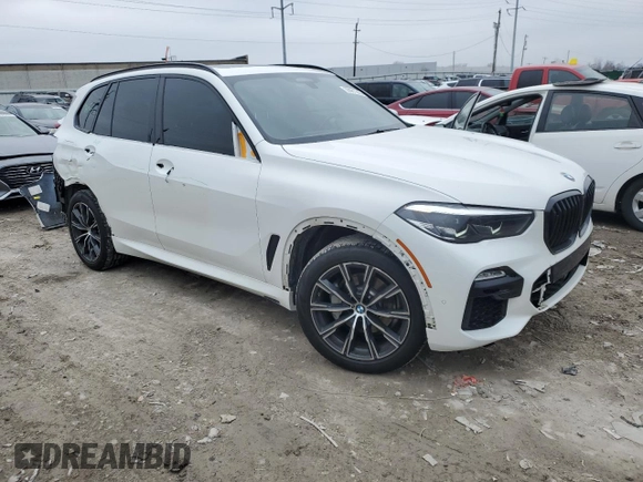 2019 BMW X5 xDrive40i with VIN 5UXCR6C53KLL31135, listed as a Copart auction lot 39981243 with 37,477 mi miles. Bid and sale history available at carsss.com. Image 4.