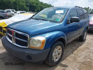 2005 Dodge Durango SXT with VIN 1D4HB38N95F575185, listed as a IAAI auction lot 42680439 with 201,781 mi miles and . Bid and sale history available at DreamBid. Image 2.