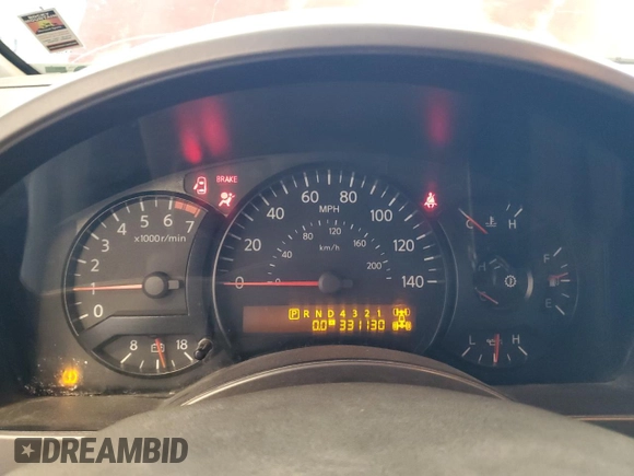 2006 Nissan Titan SE with VIN 1N6AA07B16N561518, listed as a Copart auction lot 48006835 with 331,130 mi miles and Clean title. Bid and sale history available at DreamBid. Image 9.