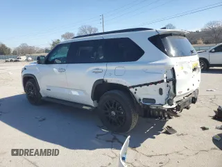 2024 Toyota Sequoia SR5 with VIN 7SVAAABAXRX032963, listed as a Copart auction lot 48301465 with 13,482 mi miles and Salvage Title. Bid and sale history available at carsss.com. Image 2.