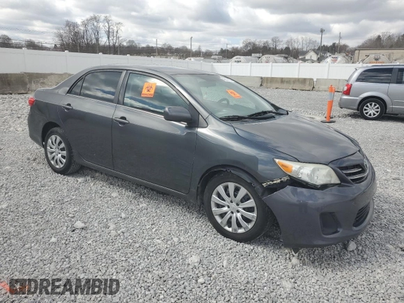 2013 Toyota Corolla L with VIN 2T1BU4EE4DC041641, listed as a Copart auction lot 49964055 with 182,145 mi miles and Salvage Title. Bid and sale history available at DreamBid. Image 4.