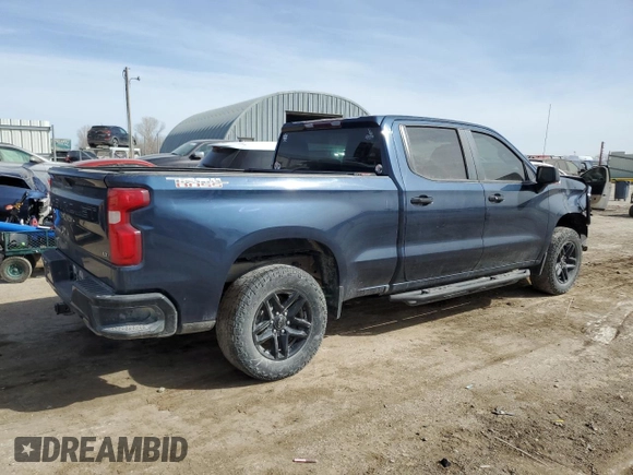 2020 Chevrolet Silverado 1500 LT Trail Boss with VIN 3GCPYFED3LG190382, listed as a Copart auction lot 50341755 with 185,993 mi miles and Salvage Title. Bid and sale history available at DreamBid. Image 3.