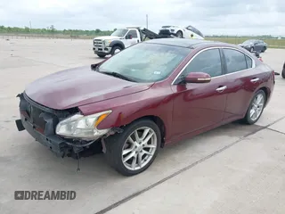 2009 Nissan Maxima SV with VIN 1N4AA51E89C841882, listed as a IAAI auction lot 42146151 with 132,425 mi miles and . Bid and sale history available at DreamBid. Image 2.