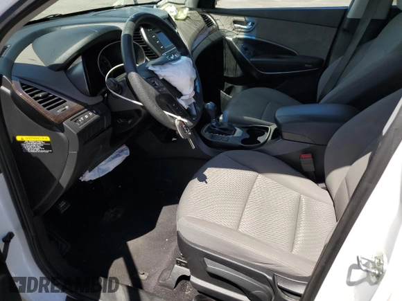 2018 Hyundai Santa Fe 2.4L with VIN 5NMZT3LB3JH095801, listed as a Copart auction lot 56068565 with 82,616 mi miles and Salvage title. Bid and sale history available at DreamBid. Image 7.
