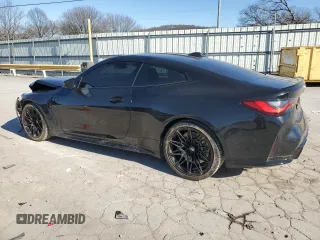 2022 BMW M4 Competition xDrive z VIN WBS43AZ0XNCH97800, wystawiony jako Copart lot #89343565 z przebiegiem 30 847 mil mil oraz Szkoda całkowita • Salvage title. Historia ofert i sprzedaży dostępna na DreamBid. Obrazek 2.