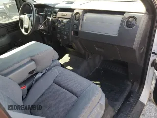 2013 Ford F-150 XL with VIN 1FTNF1CF8DKG10829, listed as a Copart auction lot 55167525 with 104,110 mi miles and Salvage title. Bid and sale history available at DreamBid. Image 8.