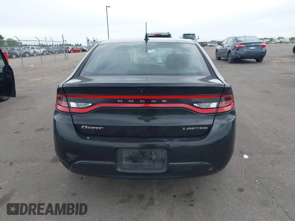 2013 Dodge Dart Limited with VIN 1C3CDFCAXDD233623, listed as a IAAI auction lot 42351947 with 142,410 mi miles and . Bid and sale history available at DreamBid. Image 16.