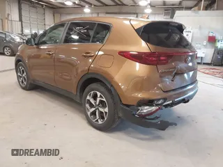 2021 Kia Sportage LX with VIN KNDPM3AC2M7895128, listed as a IAAI auction lot 41573341 with 89,247 mi miles. Bid and sale history available at carsss.com. Image 3.