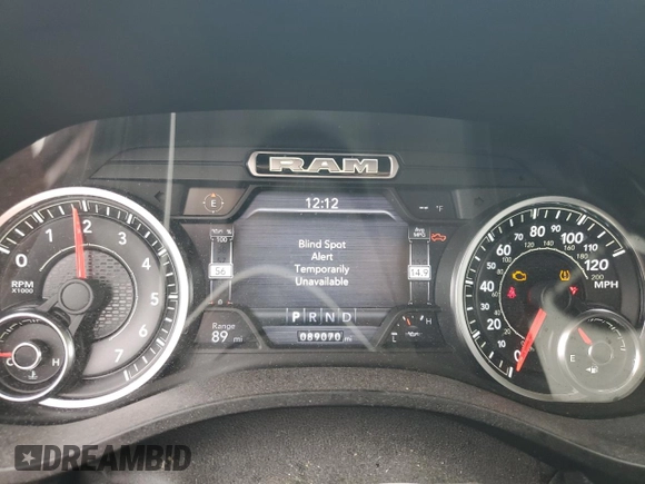 2019 Ram 1500 Laramie z VIN 1C6SRFJTXKN654141, wystawiony jako Copart lot #57014245 z przebiegiem 89 070 mil mil oraz Szkoda całkowita • Salvage title. Historia ofert i sprzedaży dostępna na DreamBid. Obrazek 9.