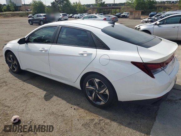 2023 Hyundai Elantra SEL with VIN 5NPLS4AG6PH116052, listed as a Copart auction lot 54130105 with 15,841 mi miles and Salvage title. Bid and sale history available at DreamBid. Image 2.