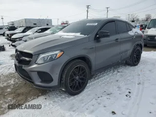 2017 Mercedes-Benz GLE 43 AMG z VIN 4JGED6EB7HA073567, wystawiony jako Copart lot #45464855 z przebiegiem 130 254 mil mil oraz Czysty tytuł • Clean title. Historia ofert i sprzedaży dostępna na DreamBid. Obrazek 1.