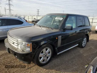 2004 Land Rover Range Rover HSE with VIN SALME11404A169258, listed as a Copart auction lot 83036594 with 0 mi miles and Clean Title. Bid and sale history available at carsss.com. Image 1.