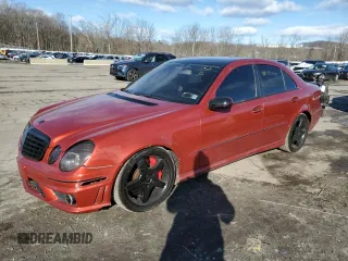 2003 Mercedes-Benz E-Class 5.5L AMG with VIN WDBUF76J83A285682, listed as a Copart auction lot 45275755 with 138,419 mi miles and Salvage Title. Bid and sale history available at carsss.com. Image 1.