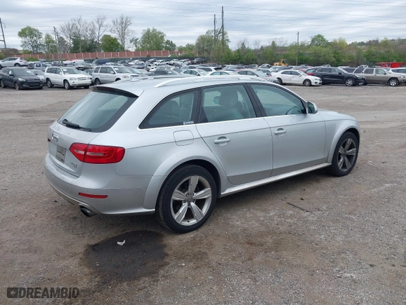 2013 Audi allroad Premium Plus with VIN WA1UFAFL0DA105820, listed as a IAAI auction lot 42095816 with 213,368 mi miles. Bid and sale history available at carsss.com. Image 4.
