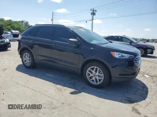 2022 Ford Edge SE with VIN 2FMPK4G93NBB11809, listed as a Copart auction lot 57351495 with 32,119 mi miles and Salvage title. Bid and sale history available at DreamBid. Image 4.
