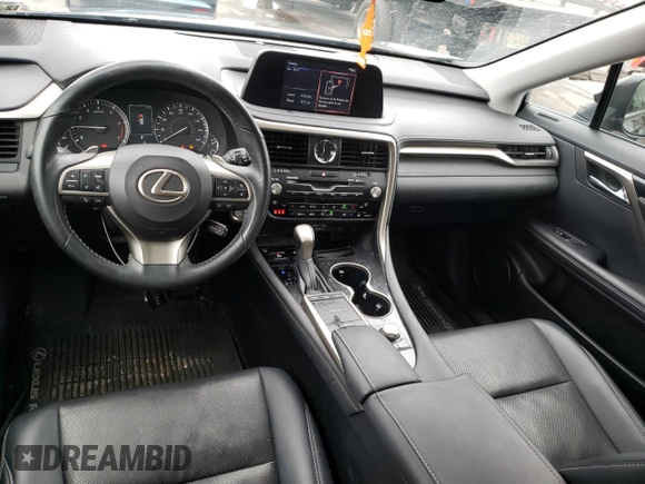 2021 Lexus RX with VIN 2T2AZMDA6MC269552, listed as a Copart auction lot 37778833 with 34,089 mi miles. Bid and sale history available at carsss.com. Image 8.