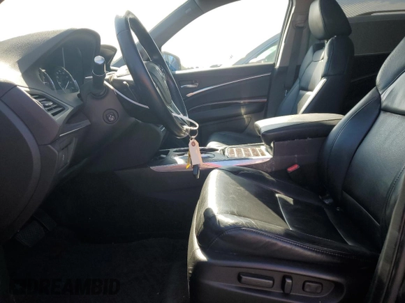 2016 Acura MDX w/Tech/Entertainment with VIN 5FRYD4H67GB028475, listed as a Copart auction lot 46524525 with 78,720 mi miles and Salvage Title. Bid and sale history available at carsss.com. Image 7.