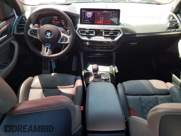 2023 BMW X3 M z VIN 5YM13EC0XP9R08389, wystawiony jako Copart lot #60077684 z przebiegiem 27 959 mil mil oraz Szkoda całkowita • Salvage title. Historia ofert i sprzedaży dostępna na DreamBid. Obrazek 8.