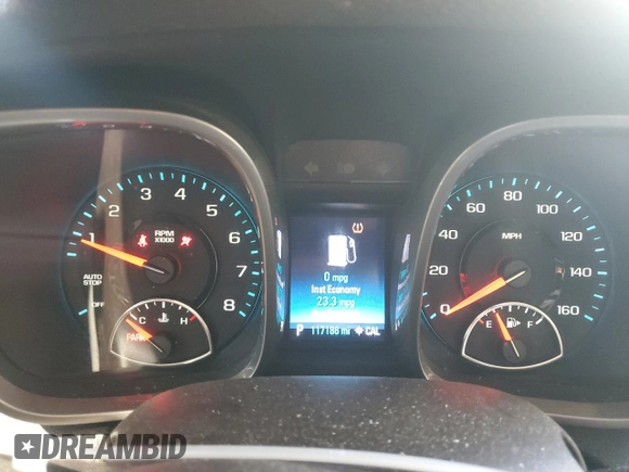 2014 Chevrolet Malibu LT with VIN 1G11E5SL7EF207475, listed as a Copart auction lot 53911205 with 117,186 mi miles and Salvage Title. Bid and sale history available at DreamBid. Image 9.