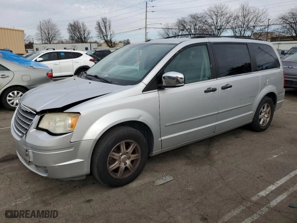 2008 Chrysler Town & Country Touring with VIN 2A8HR54P88R110513, listed as a Copart auction lot 42522415 with 115,077 mi miles and Salvage Title. Bid and sale history available at carsss.com. Image 1.