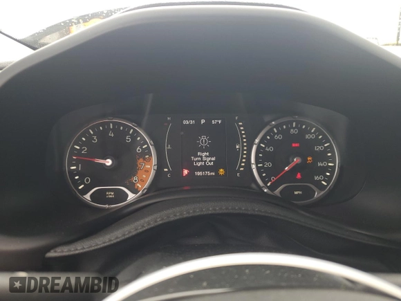 2015 Jeep Renegade Sport with VIN ZACCJBAT5FPC21353, listed as a Copart auction lot 50152355 with 195,175 mi miles and Salvage Title. Bid and sale history available at DreamBid. Image 9.