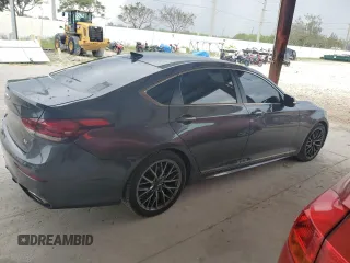 2019 Genesis G80 3.8L with VIN KMTFN4JE2KU313156, listed as a Copart auction lot 76731004 with 75,469 mi miles and Clean Title. Bid and sale history available at carsss.com. Image 3.