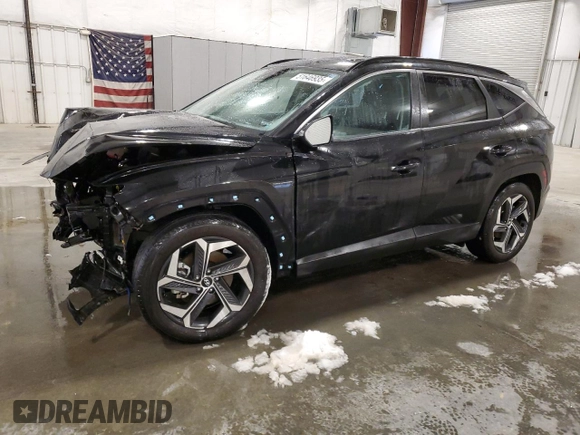 2022 Hyundai Tucson SEL with VIN 5NMJFCAE3NH031670, listed as a Copart auction lot 51646935 with 26,721 mi miles and Salvage Title. Bid and sale history available at DreamBid. Image 1.