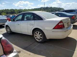 2007 Ford Five Hundred Limited with VIN 1FAHP25187G111737, listed as a Copart auction lot 72431324 with 0 mi miles and Salvage Title. Bid and sale history available at carsss.com. Image 2.