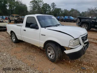 2005 Ford Ranger XL with VIN 1FTYR10U35PB04983, listed as a Copart auction lot 45126935 with 213,981 mi miles and Salvage Title. Bid and sale history available at carsss.com. Image 4.