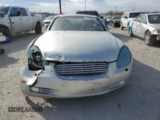 2005 Lexus SC 430 z VIN JTHFN48Y350065055, wystawiony jako Copart lot #47279085 z przebiegiem Nie podano mil oraz Szkoda całkowita • Salvage title. Historia ofert i sprzedaży dostępna na DreamBid. Obrazek 5.