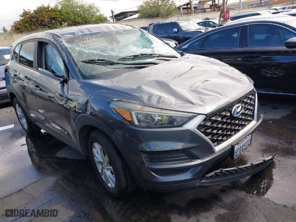 2019 Hyundai Tucson SE with VIN KM8J23A43KU943993, listed as a IAAI auction lot 41777910 with 86,728 mi miles. Bid and sale history available at carsss.com. Image 1.